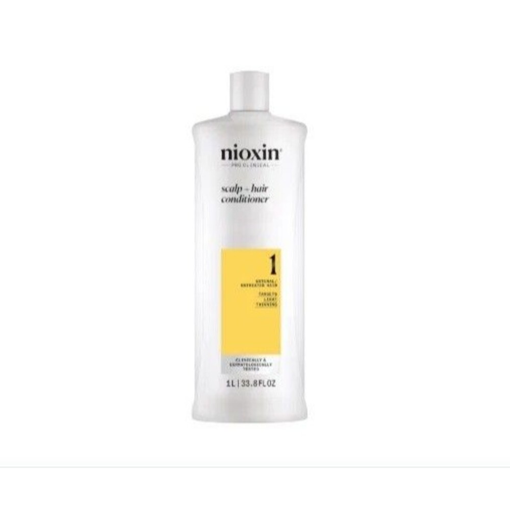 Nioxin System 1 Scalp + Hair Thickening Conditioner for Natural Hair 33.8 oz